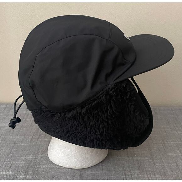 Newt The North Face Kids Size L 10-12Yrs Shasta Black Cozy Trapper Hat - Picture 3 of 15